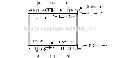 RADIATEUR PART D 732892 58308 — PEA2300