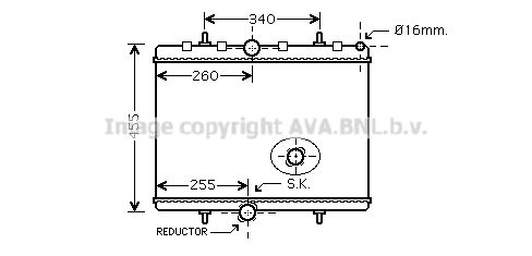 RADIATEUR EXPERT III 1330Q7 53861 — PEA2314