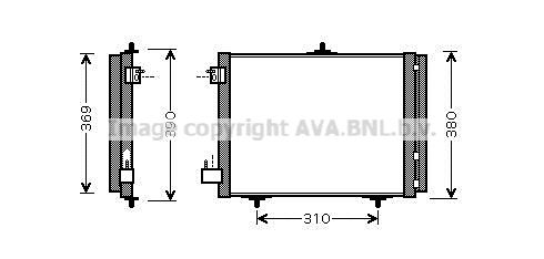 CONDENSEUR C2/C3 II/207 814095 35405 — PEA5295D