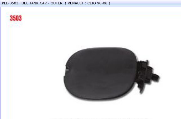 PORTE RESERVOIRE REN CLIO 98-08 — PLE-3503