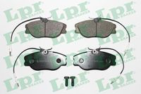PLAQ DE FREIN 05P498 AV 806 EVASION ULYSS +TEMOIN — PMX0743