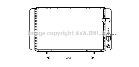 RADIATEUR R21.D NM 730140 58111 — RTA2084