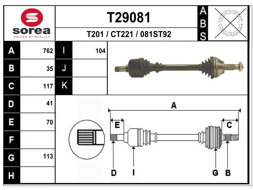 TRANSMISSION BOXEUR*2.5/2.8--HDI — SET29081