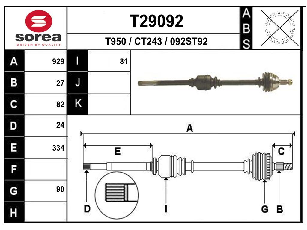 TRANSMISSION EXPERT/JUMPY D 303055 — SET29092