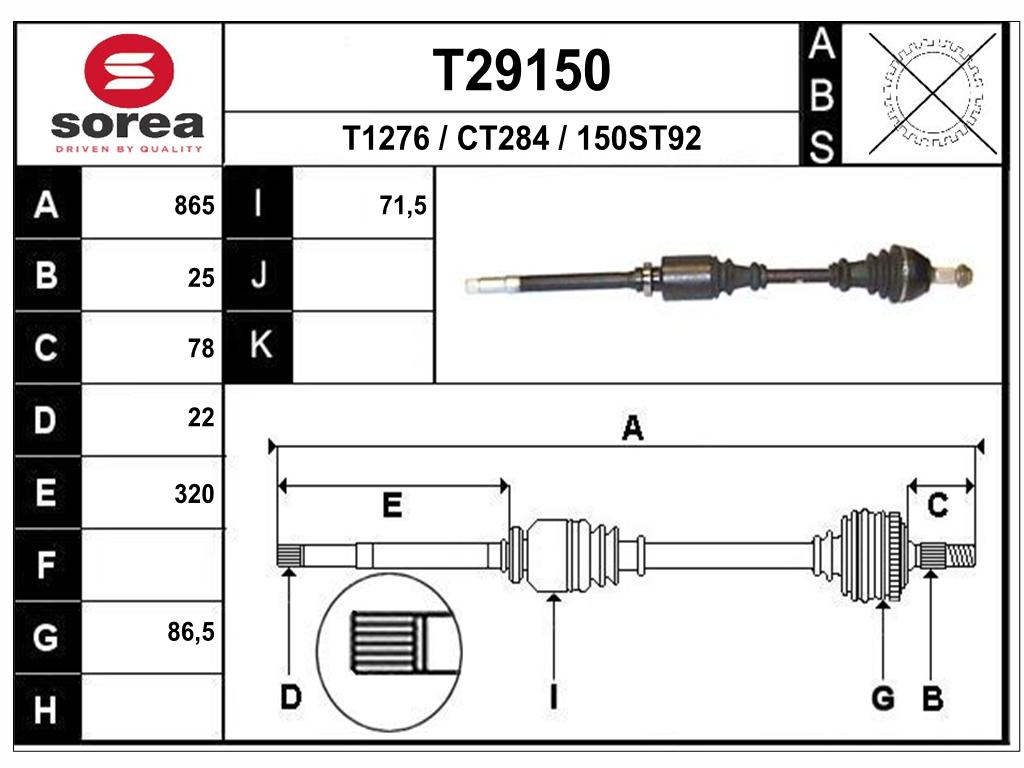 TRANSMISSION PARTNER ESS D 302919 — SET29150