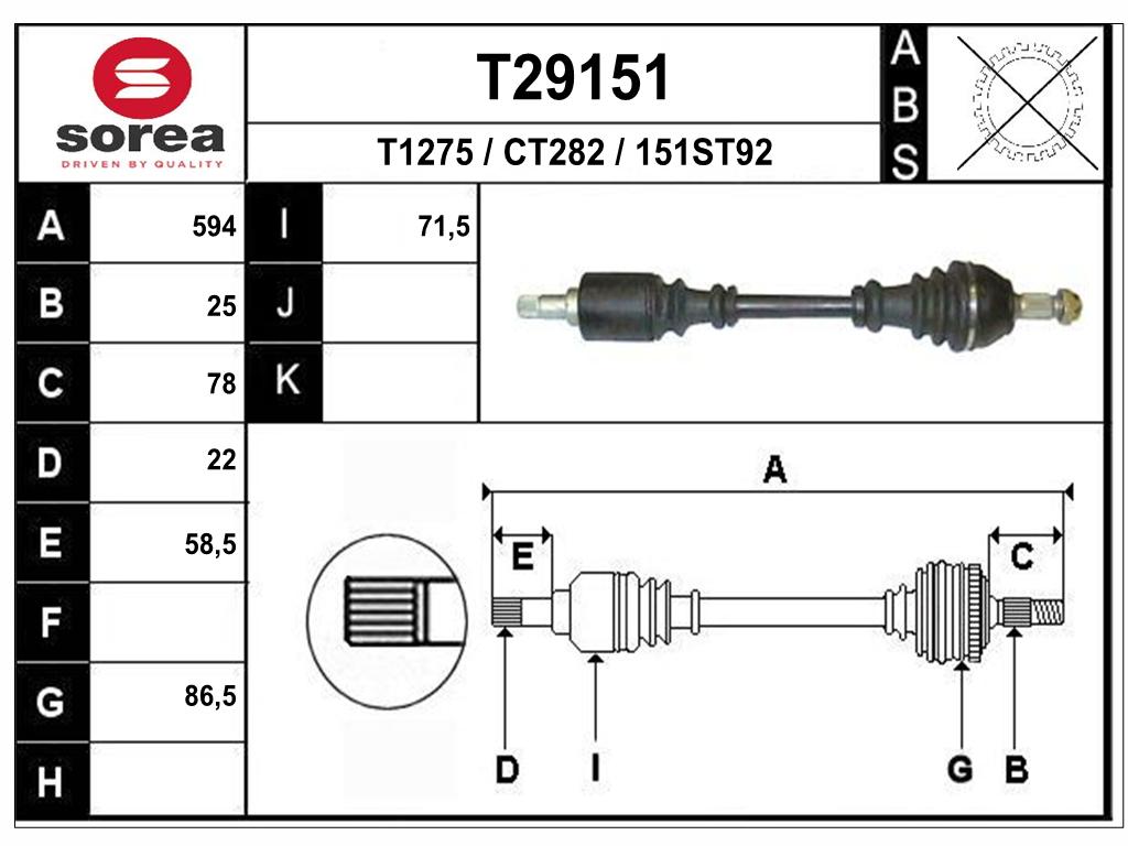TRANSMISSION PARTNER G ESS 302918 — SET29151