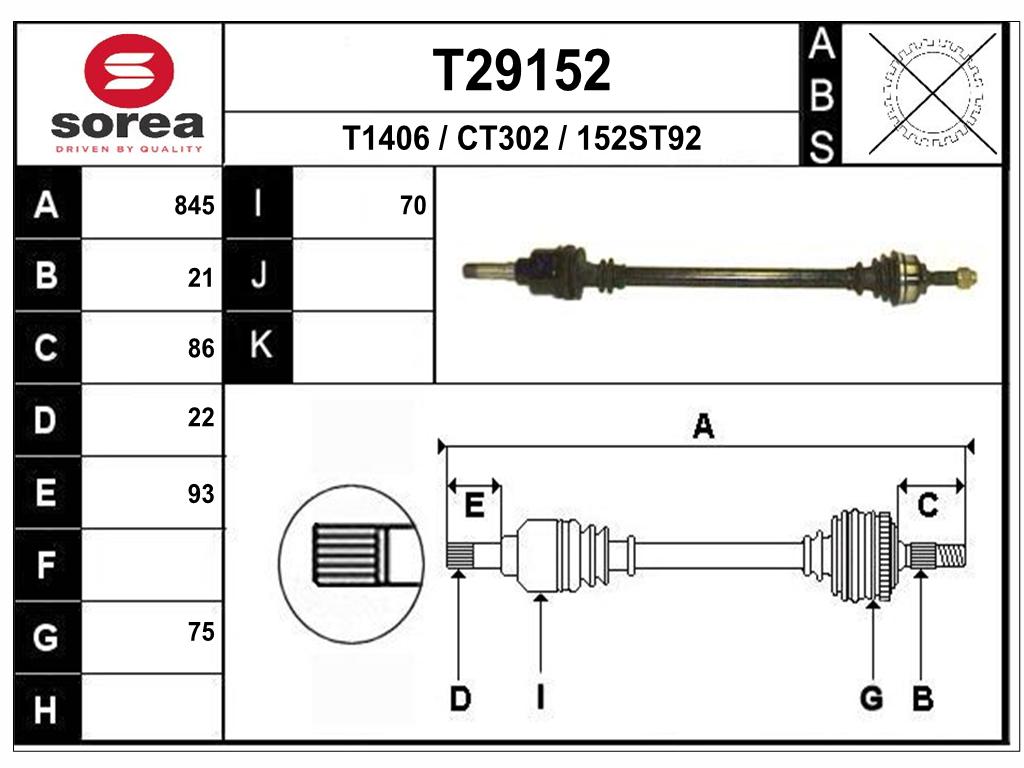 TRANSMISSION C3 — SET29152