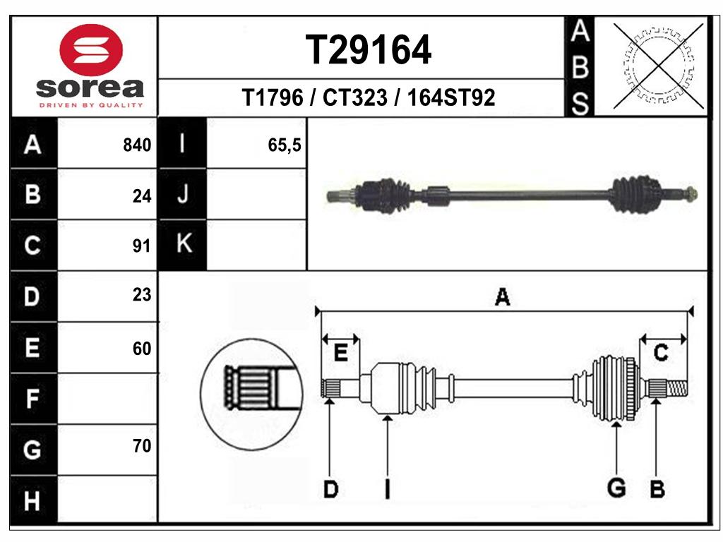 TRANSMISSION D C1 107 — SET29164