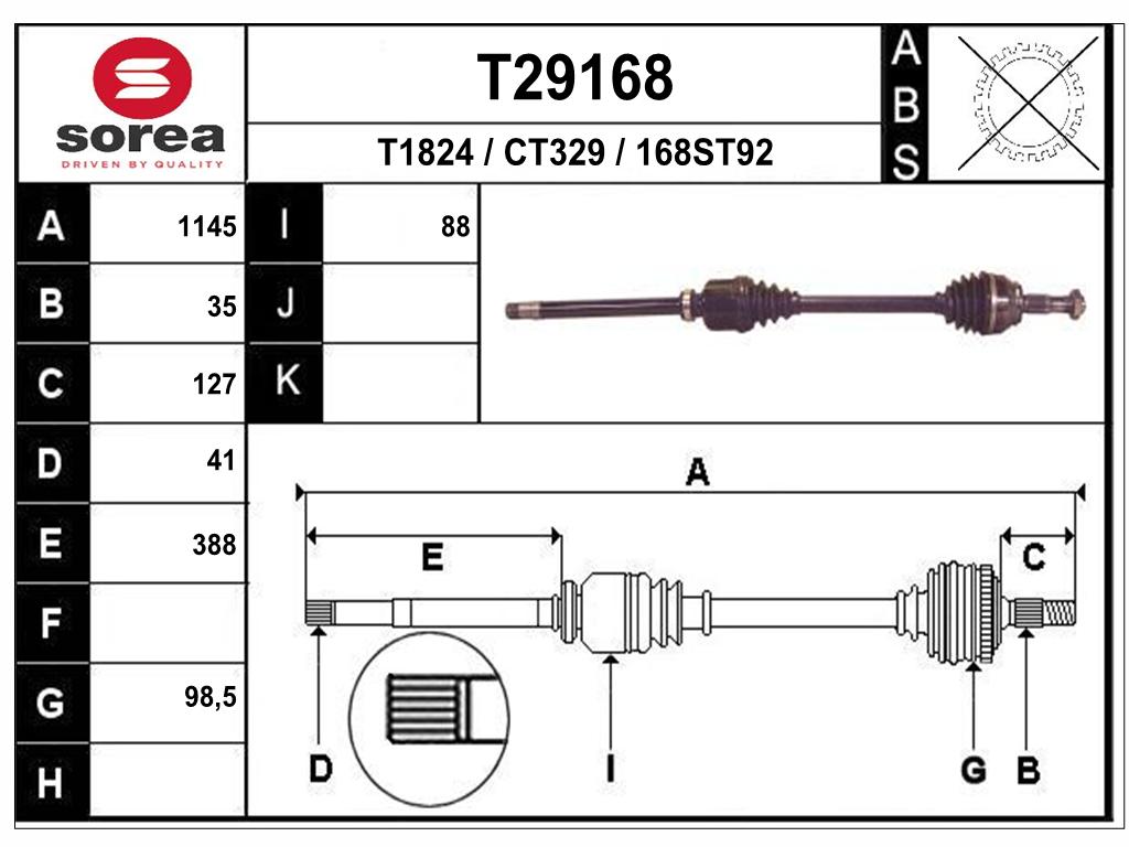 TRANSMISSION JUMPER III BOXER III — SET29168