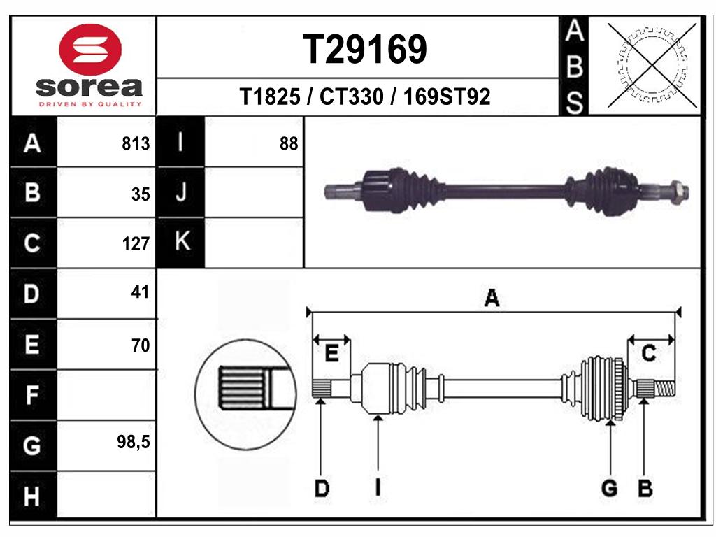 TRANSMISSION JUMPER III BOXER III — SET29169