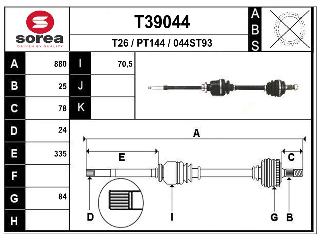 TRANSMISSION 405 DIE/ESS D 301510 — SET39044