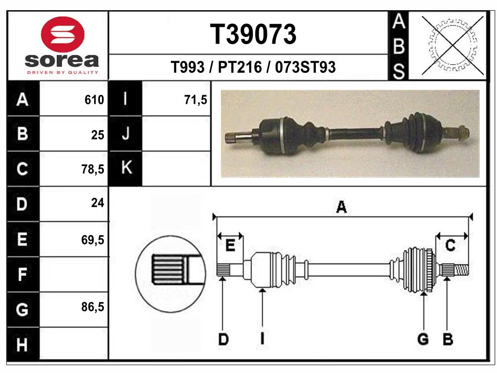 TRANSMISSION 306 G 301848 — SET39073