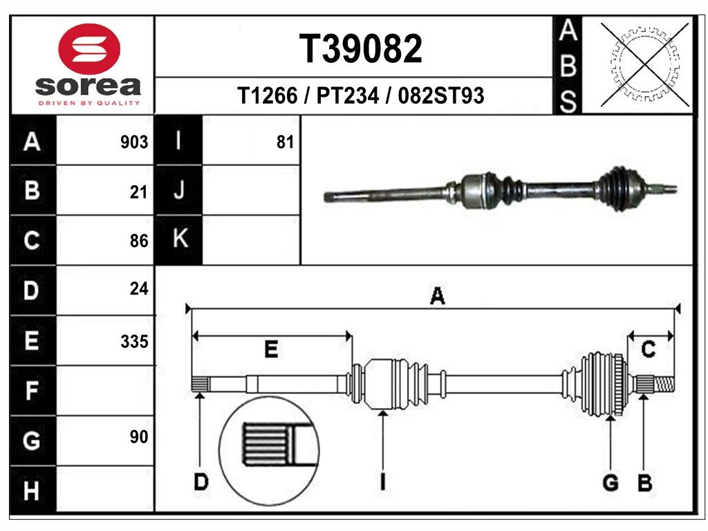 TRANSMISSION 206 D DIESEL — SET39082