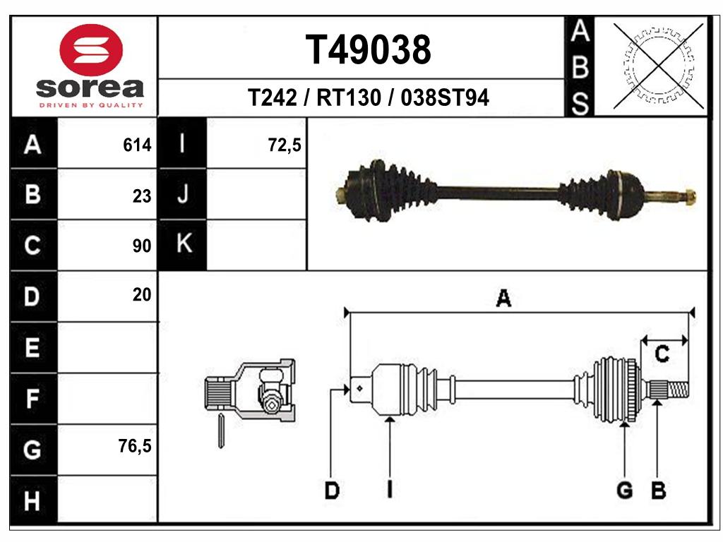 TRANSMISSION R4 AM — SET49038