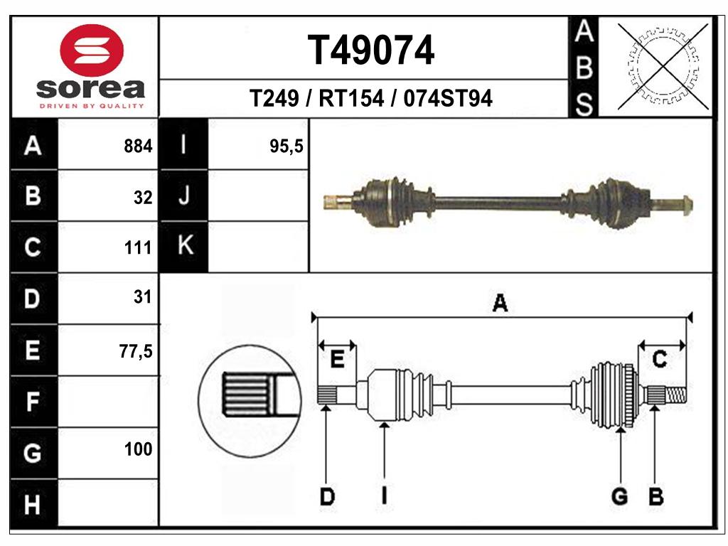 TRANSMISSION MASTER — SET49074