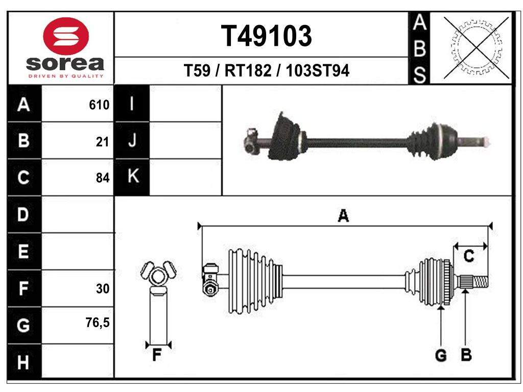 TRANSMISSION CLIO II/EXP NM G 301887 — SET49103