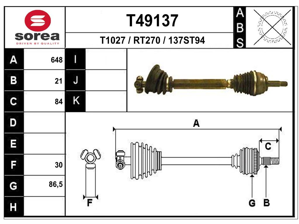 TRANSMISSON MEGANE DIE G 303076 — SET49137