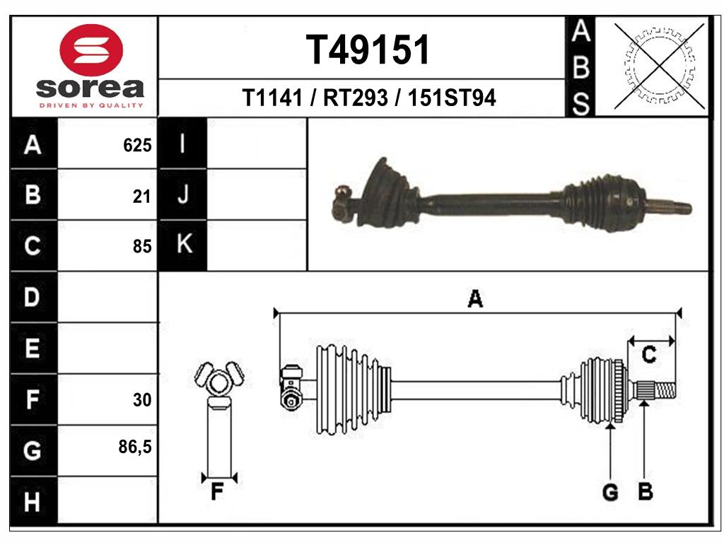 TRANSMISSION CLIO KANGOO G 303228 — SET49151