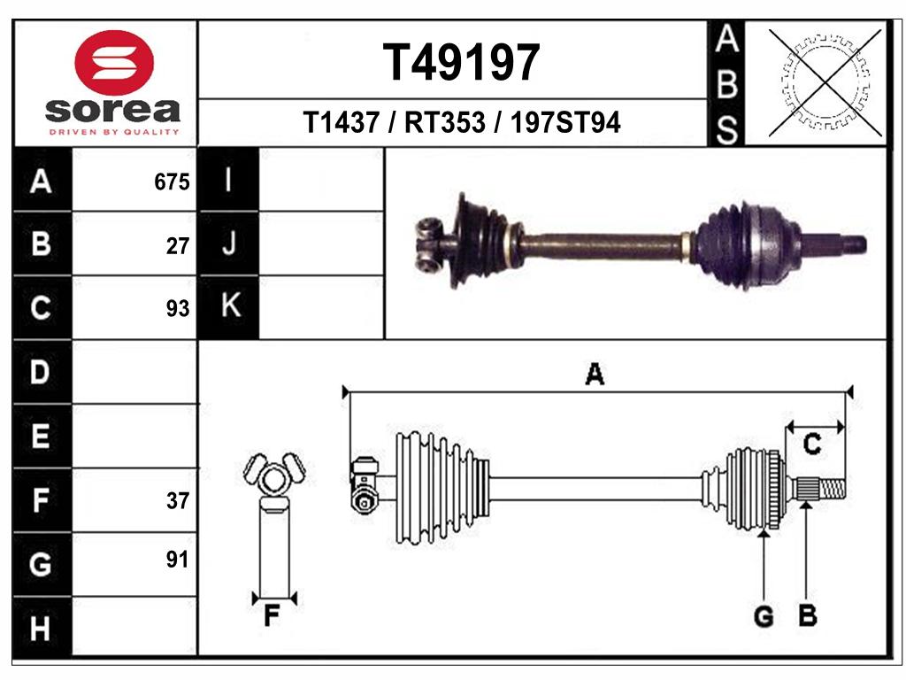 TRANSMISSION TRAFIC II 1.9DCI — SET49197