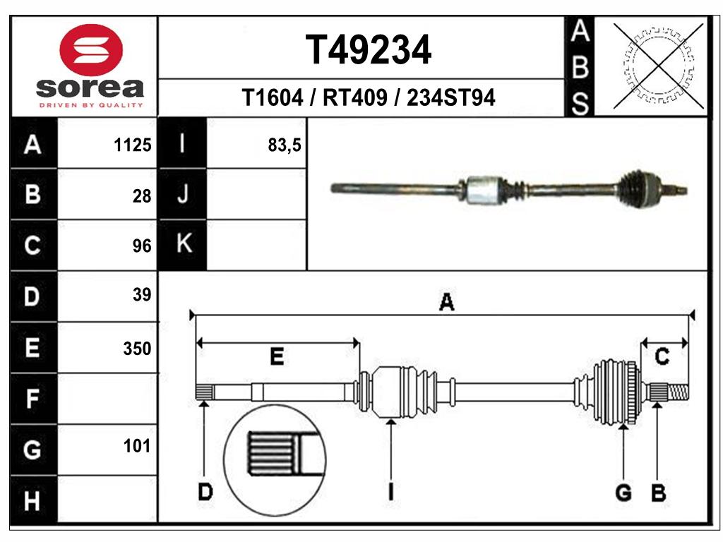 TRANSMISSION MASTER II 1.9 DCI D — SET49234