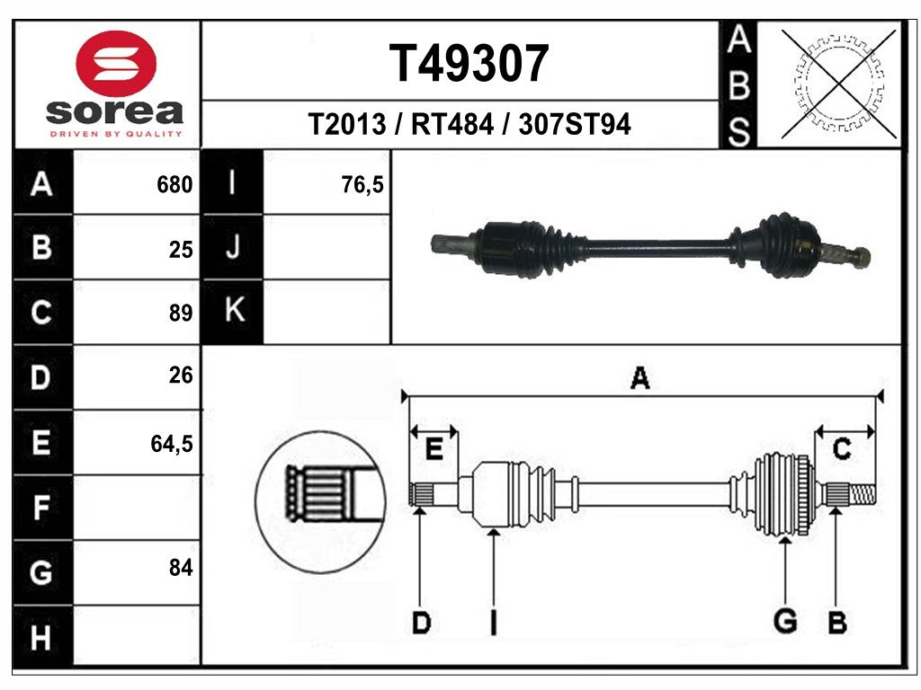 TRANSMISSION MEGANE III 1.5DCI — SET49307