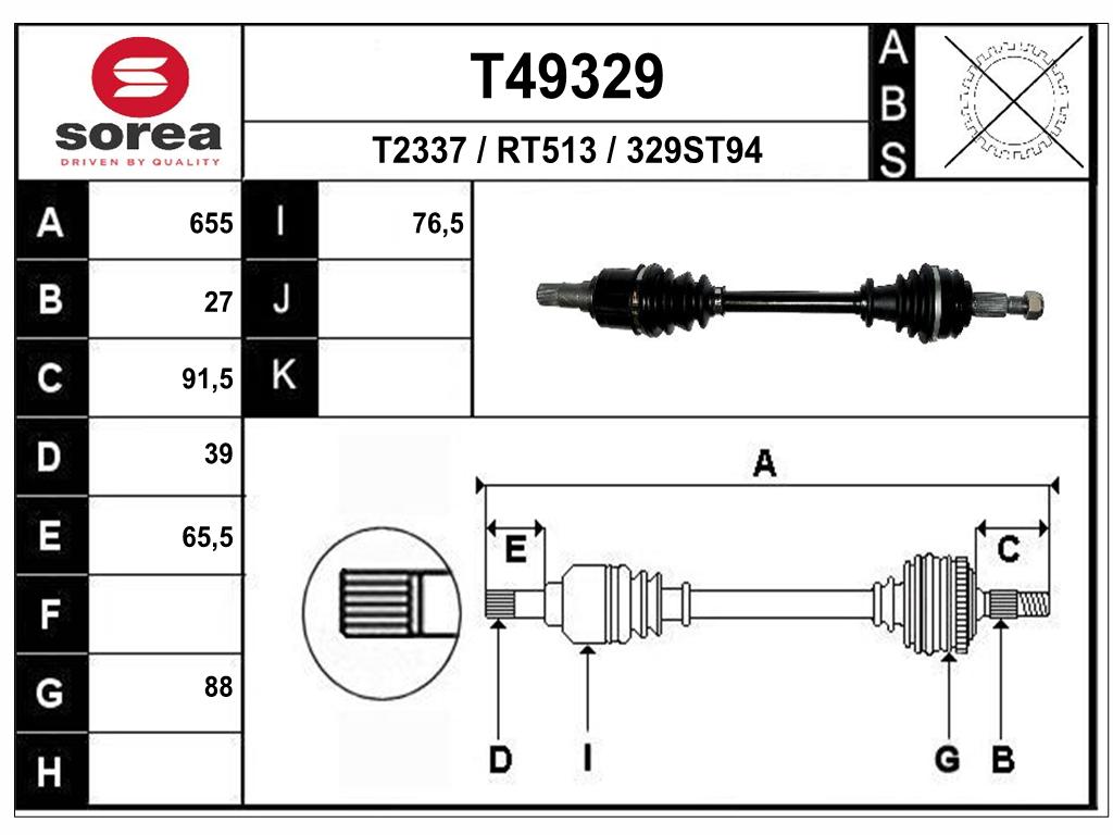 TRANSMISSION G MEGANE CC SCENIC III 1.6DCI 1.9DCI — SET49329