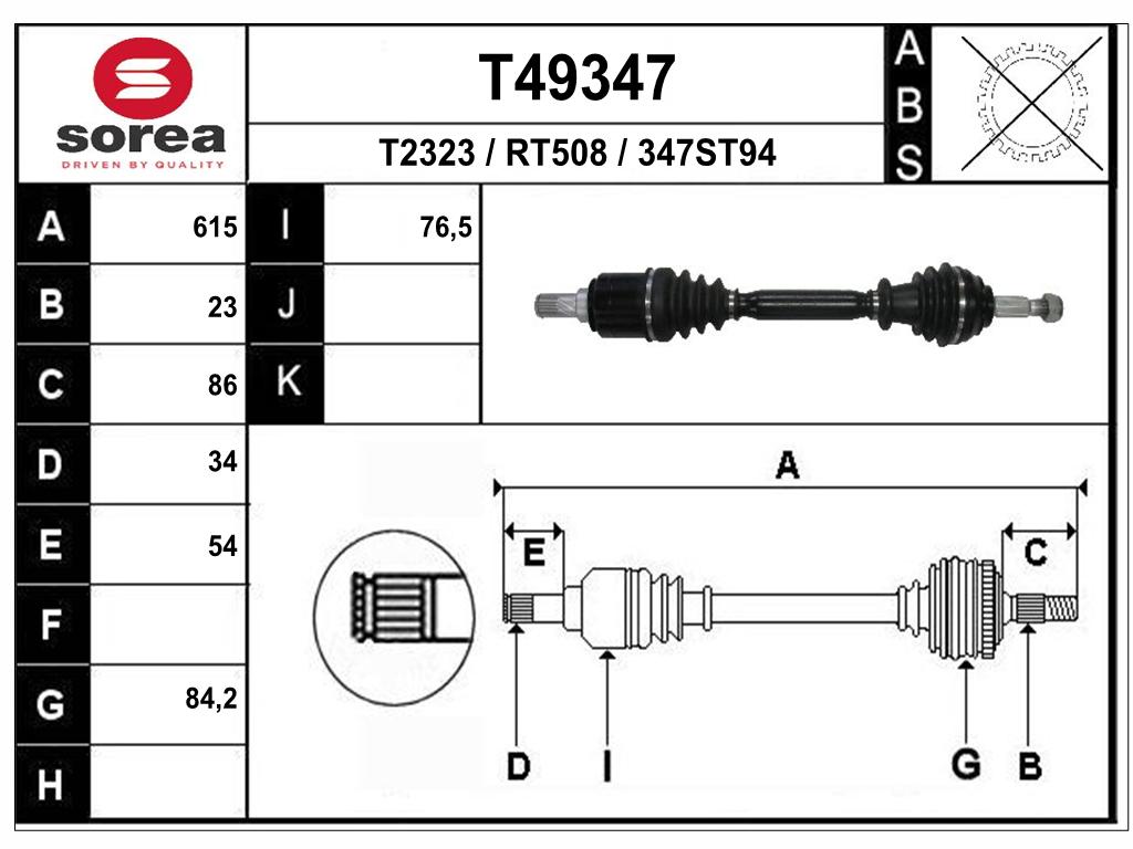 TRANSMISSION CLIO IV 1.5 DCI G — SET49347