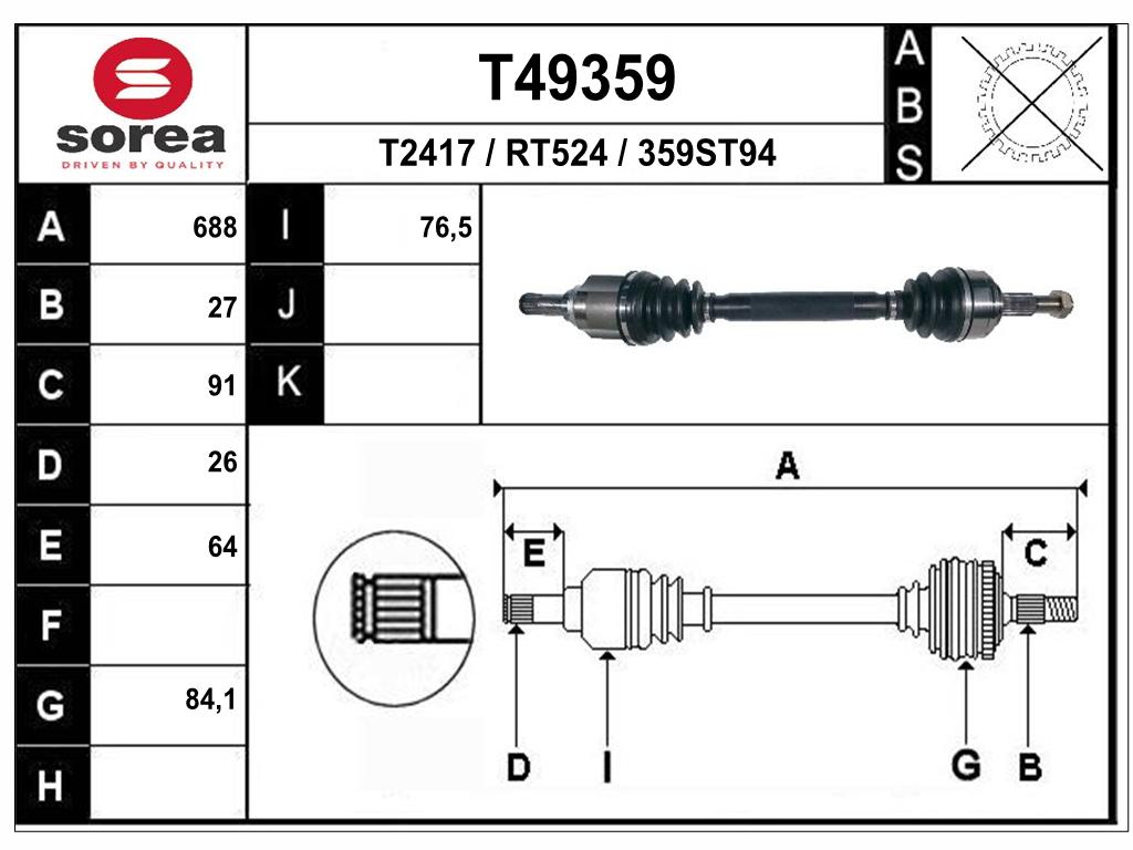 TRANSMISSION LAGUNA III 1.5 DCI G — SET49359