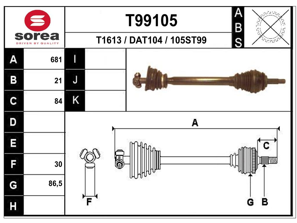TRANSMISSION G DACIA LOGAN SYMBOL NM ESS — SET99105