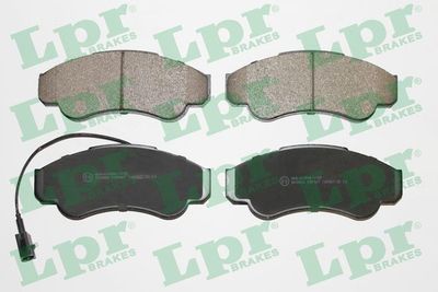 PLAQUETTE DE FREIN AV PSA BOXER FIAT DUCATO CIT RELAY JUMPER 573114B 05P967 — ST23919