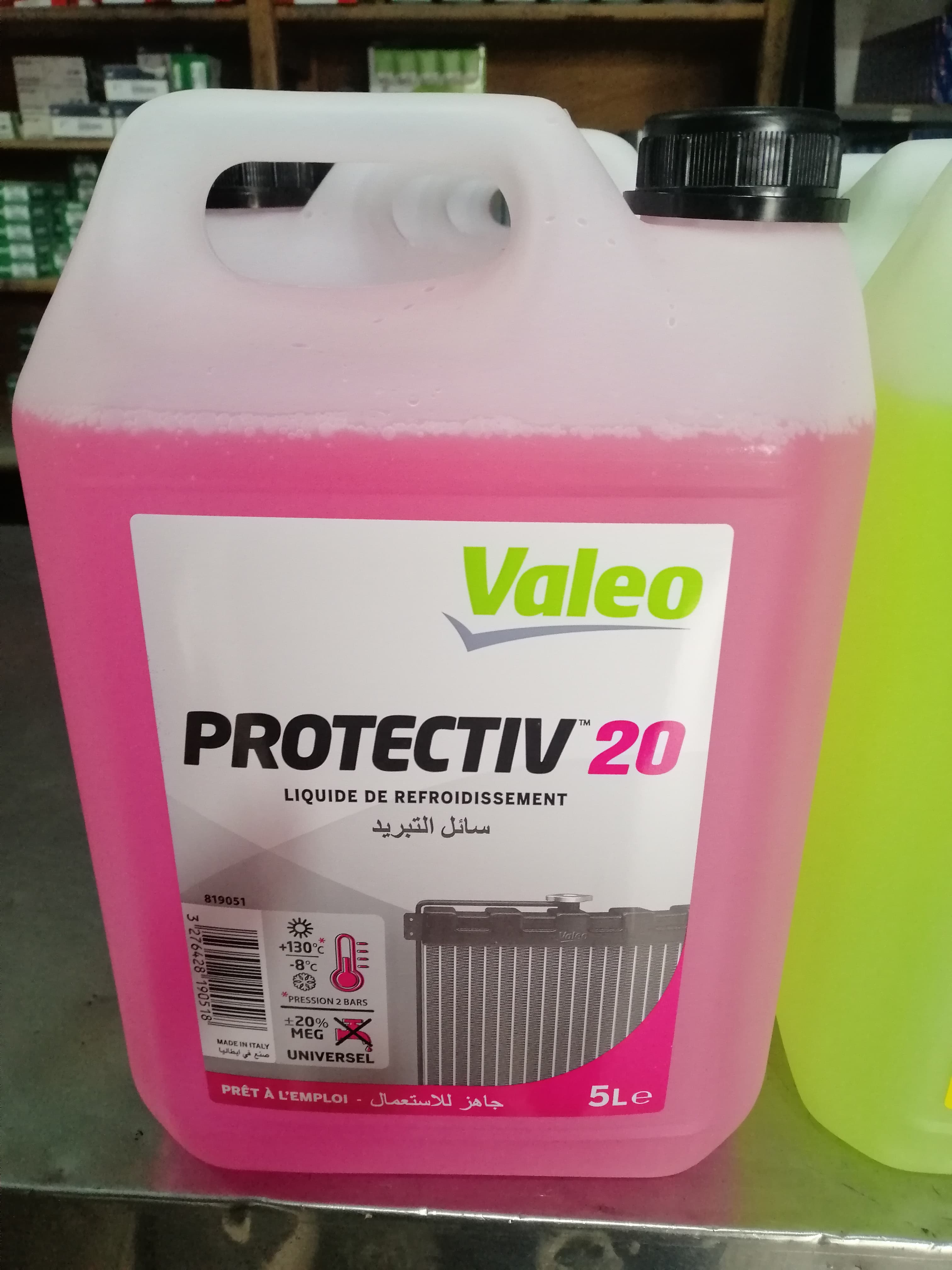 LIQUIDE REFROIDISSEMNT PROTECTIV 5L ROSE — VAL819051