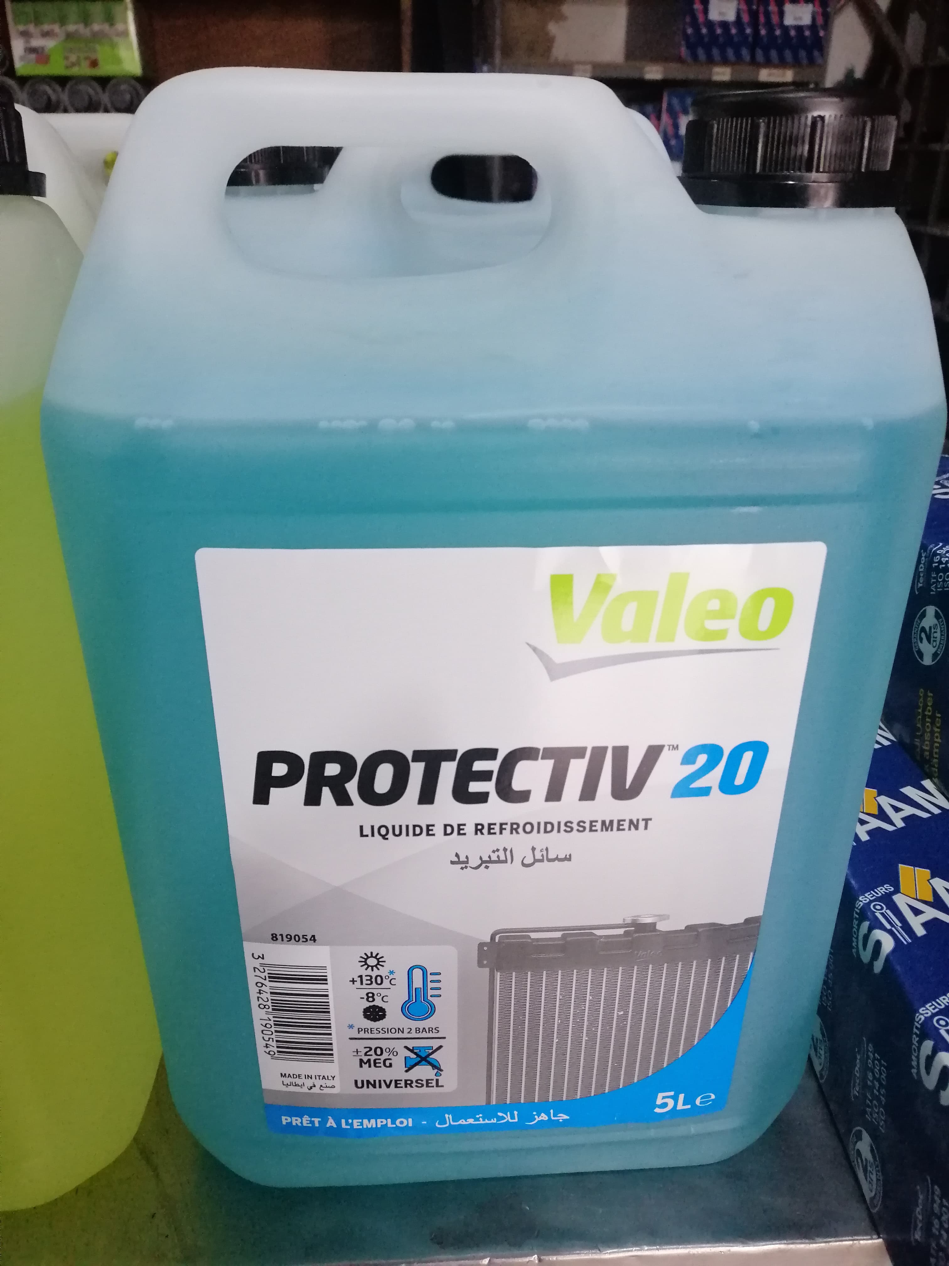 LIQUIDE REFROIDISSEMNT PROTECTIV 5L BLEU 820699 — VAL819054
