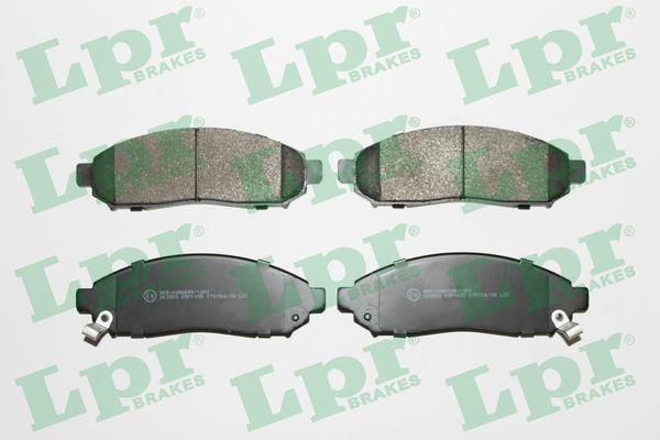 PLAQ FREIN NISSAN NAVARA AV — LPR05P1495