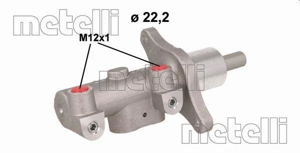 MAITRE CYLINDRE PSA 407 LPR6330 — MTE051138