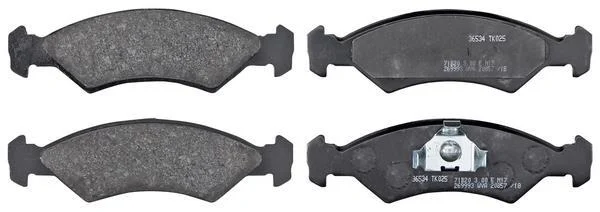 PLAQ DE FREIN AV FORD FIESTA II 83-89 05P232 — P0283