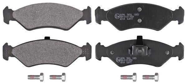 PLAQ DE FREIN AV FORD FIESTA 89-02 05P625 — P0824