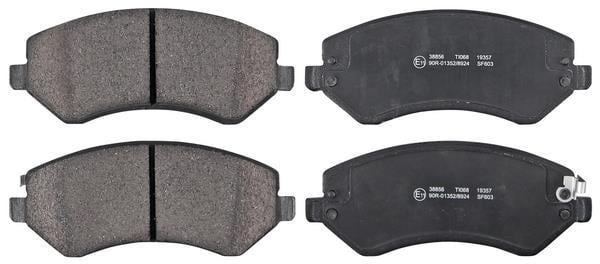 PLAQ DE FREIN AV CHRYSLER VOYAGER DODGE JEEP CHEROKEE 05P1005 — P1129