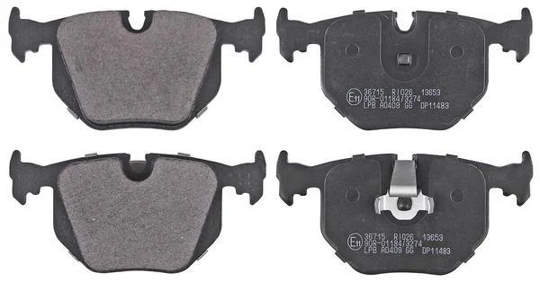 PLAQ DE FREIN AR BMW E46 05P1231 — P1240