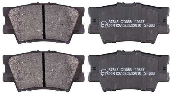 PLAQ DE FREIN AR TOY RAV4 05P1281 JP — P1448
