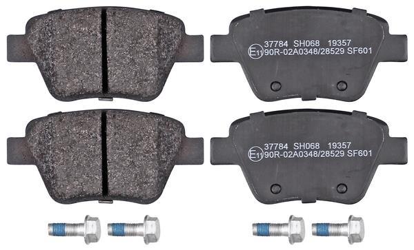 PLAQ DE FREIN AR VW GOLF VI AUDI A3 05P1608 VAG — P1489