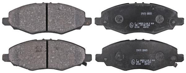 PLAQ DE FREIN AV TOY HILUX 05P1449 JP — P1491