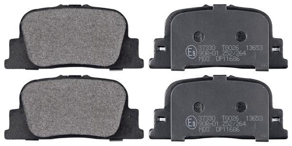 PLAQ DE FREIN AR GEELY GC6 05P1112 — P1644